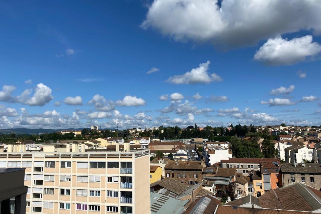 Au 8ème Ciel - T3 Avec Vue à Appartement Mâcon